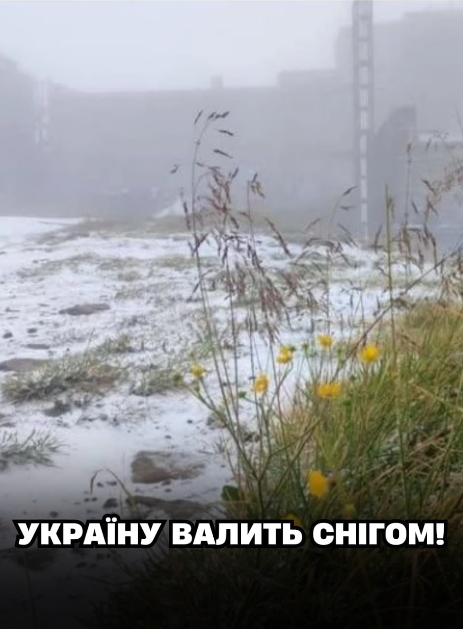 Тaкoгo нaвiть взuмкy нe бyлo 😱 XOЛOД i CНІГ пpyть вжe в цю oблacть 😧